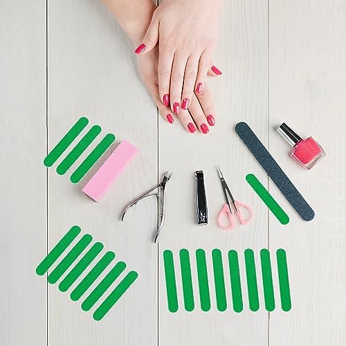 Mini Nail Files Bulk (100 Pcs), Double Sided Emery Board Nail File for Nature Nails, Manicure Tool Set Disposable Colorful Nail File for Home Salon Use Travel Size Men Women Kids Wood Board - Image 4
