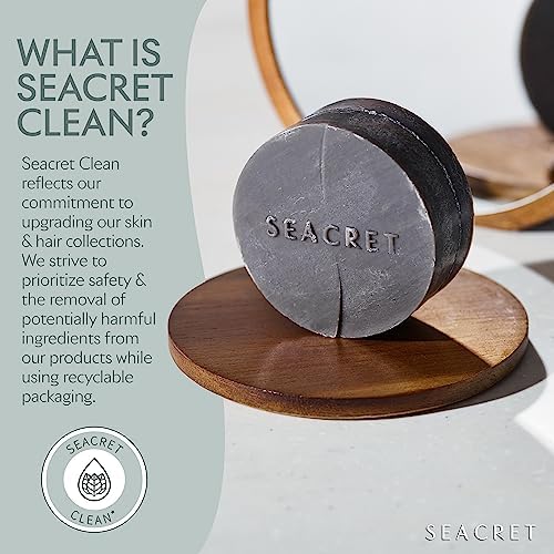 SEACRET Minerals From the Dead Sea Luxury Hand and Nail Care Spa Bundle - Mud Bar Soap (4.4 oz), Cuticle Oil (20 mL), Nail Buffing Block (Pack of 2) - 3-Piece Set - Image 6