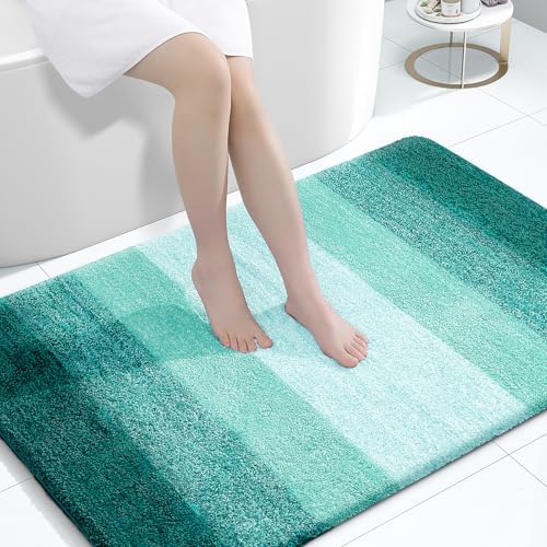 OLANLY Large Bathroom Rugs 44x32, Extra Soft Absorbent Microfiber Bath Rugs by OLANLY