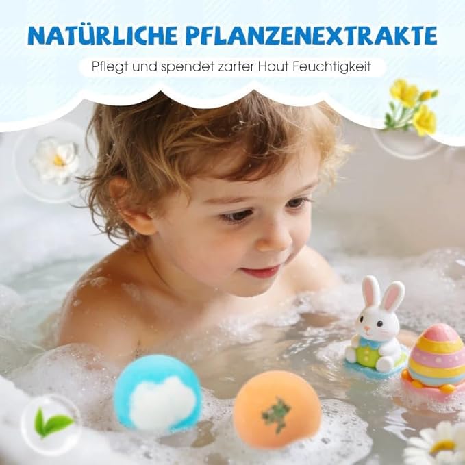 12-Piece Bath Bomb Gift Set for Kids, Bath Bombs for Kids with Surprise Inside, 12 Pack Kid Bath Bombs Gift Set, Organic Colorful Bubble Bath Fizzy Ball, Fun Educational Toy Fizzy (#C(12PC))