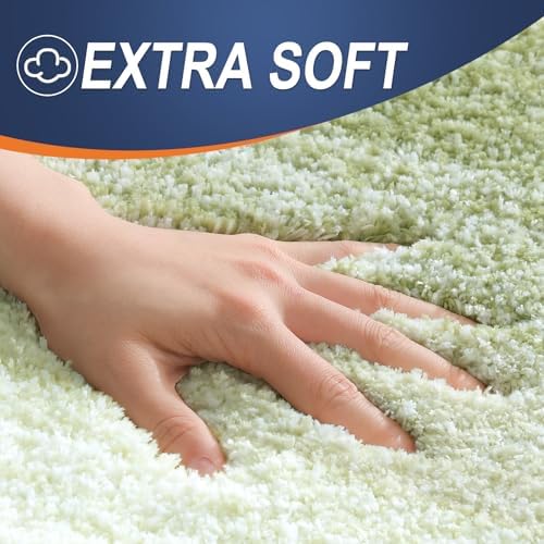 OLANLY Bathroom Runner Rug 47x20, Extra Soft Absorbent Microfiber Bath Rugs - Image 3