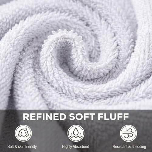 Utopia Towels 24 Pack Washcloths, 12x12 in, 100% Cotton, Variety - Image 5