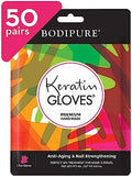 Bodipure Hand Mask Premium 50pk, K-Beauty Keratin, Deep Moisture, Nail Care by BodipureInc