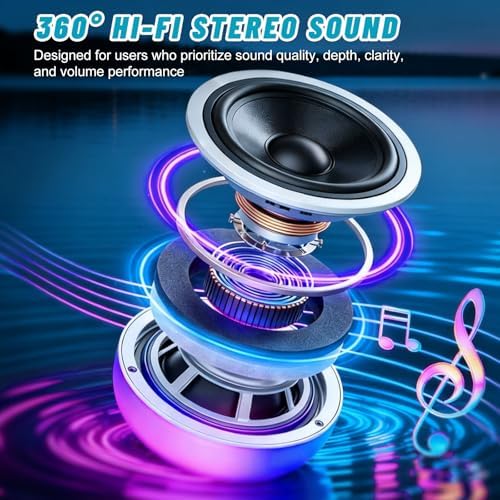 2 Pack Floating Pool Lights with Bluetooth Pool Speaker - Image 3
