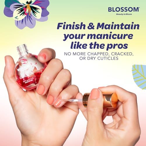 Blossom Cuticle Oil for Nails, Scented Nail Oil Cuticle Care, 0.92 fl. oz - Image 5