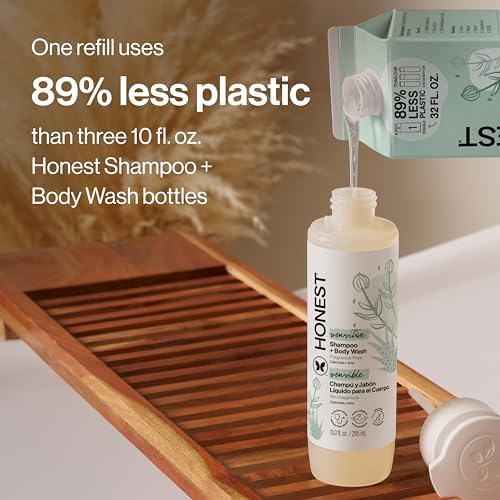 The Honest Company Shampoo & Body Wash, Hypoallergenic, Fragrance-Free - Image 3