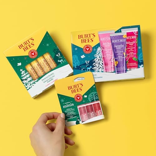 Burt's Bees 3 Body Skincare, Shea Butter Hand Cream Trio Set - Lavender Honey, Watermelon Mint & Wild Rose Berry (3-Pack) - Image 4