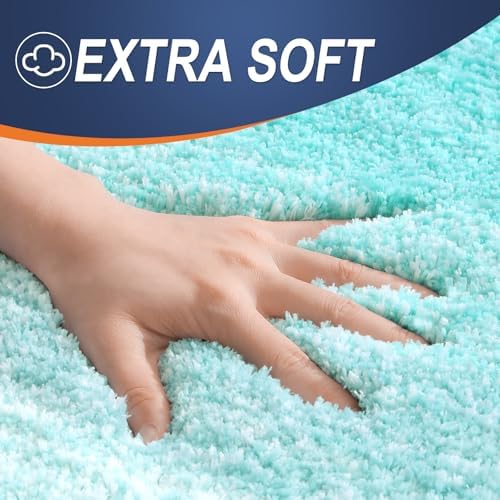 OLANLY Bathroom Runner Rug 47x20, Extra Soft Absorbent Microfiber Bath Rugs - Image 3