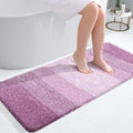 OLANLY Bathroom Runner Rug 47x20, Extra Soft Absorbent Microfiber Bath Rugs by OLANLY