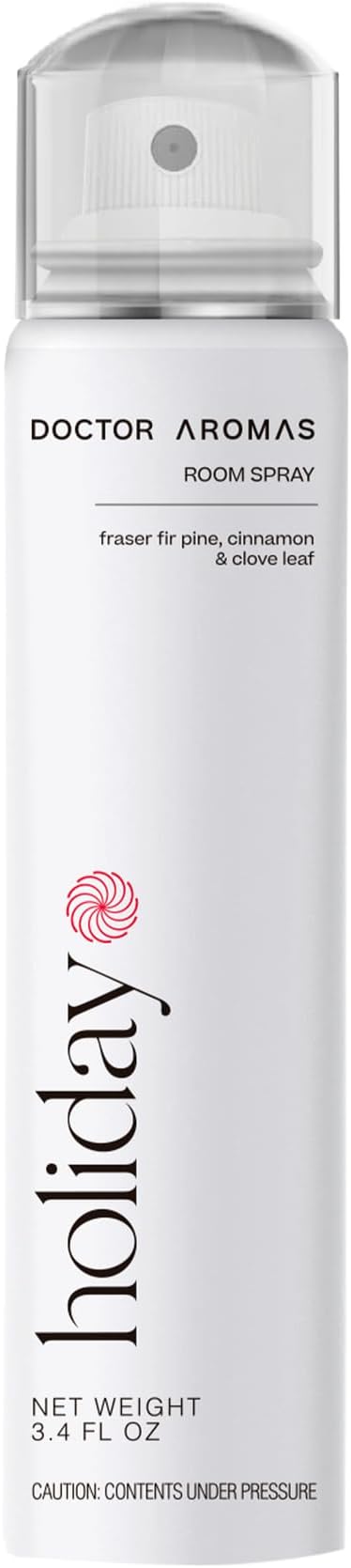 Doctor Aromas Room Spray Air Freshener Odor Eliminator - Elegant Scent for Home, Room or Bathroom, Décor and Fresh Air Fragrance Aromatherapy Gift (Holiday, Pack of 1)