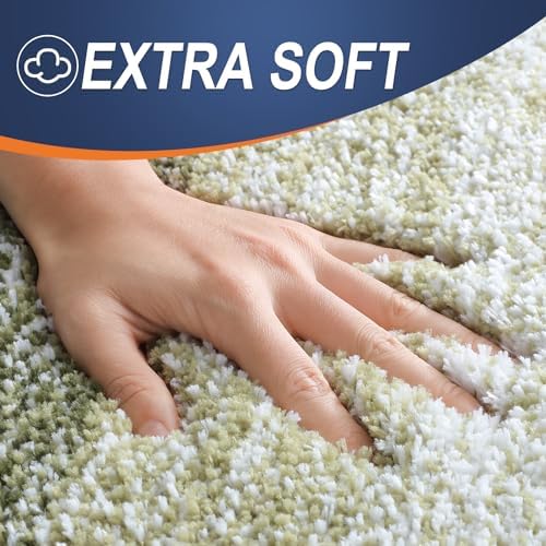 OLANLY Bathroom Runner Rug 45x27, Extra Soft Absorbent Microfiber Bath Rugs - Image 3