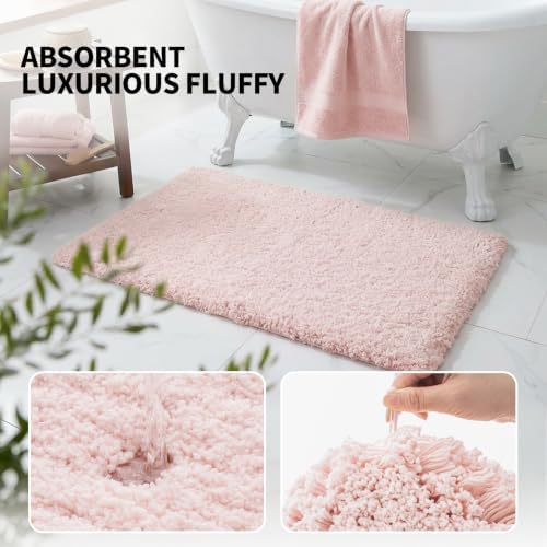 ILANGO Bathroom Rugs 24" × 17", Extra Soft Absorbent Microfiber Bath Rugs - Image 6