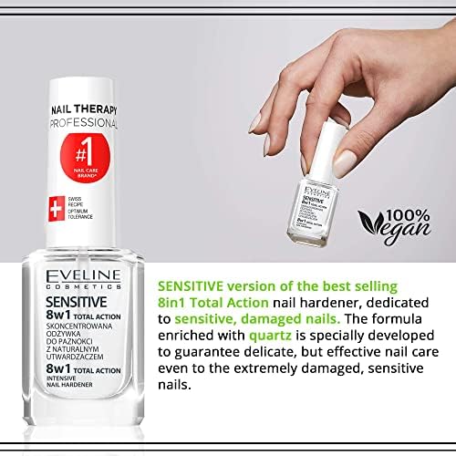 Total Action 8 in 1 Intensive Nail Treatment and Conditioner Sensitive - Image 3