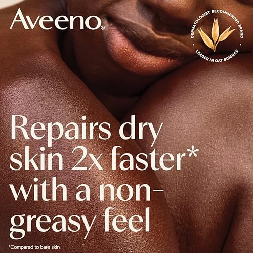 Aveeno Skin Relief Healing Ointment, for Extra Dry, Cracked & Sensitive Skin, 72-Hour Protectant with Triple Oat, Shea Butter & Glycerin, Fragrance-Free for Body, Face, Hands, Lips 7.2 oz - Image 2