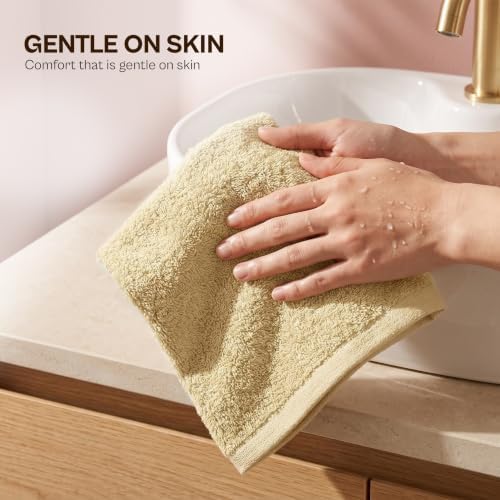 Utopia Towels 12 Pack Washcloths, 12x12 in, 100% Cotton, Variety - Image 2