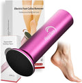 HayZBao Electric Foot Callus Remover with 60 Pcs Sandpaper Discs - Electric Callus Remover for Feet,Pedicure Tool for Dead Skin (Matte Purple)
