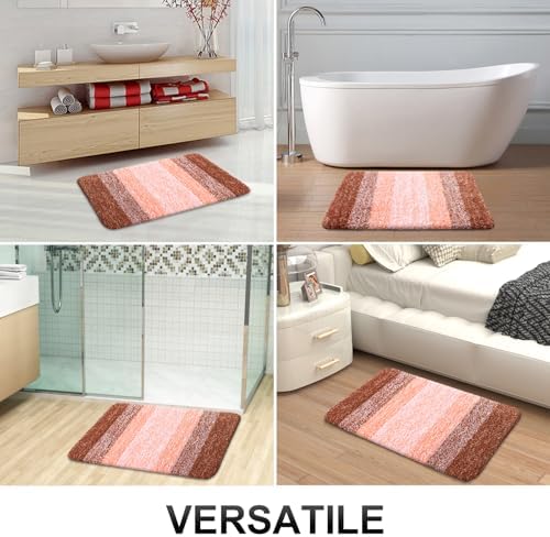 OLANLY Bathroom Runner Rug 45x27, Extra Soft Absorbent Microfiber Bath Rugs - Image 6