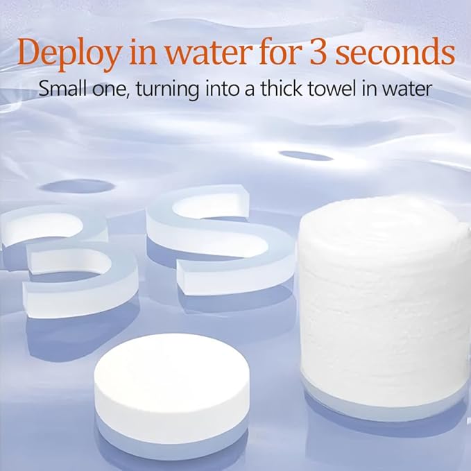 Disposable Face Towel hot face Towel,Wet Wipes AK-SHIP Towels Suitable for Towel Warmers for Your Face,Can be Used in Towel dispensers or manually Soaked in Water.(60 pcs Soft Towels)