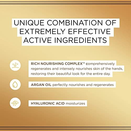 Eveline Professional Luxury Hands & Nails Cream-Serum Argan & Vanilla, 3.38 Fluid Ounce - Image 5