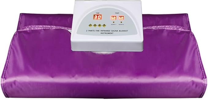 Elitzia Body Shaper Weight Loss Sauna Thermal Heating Blanket 8 Types Options ETPQ016 (Purple Standard Type)