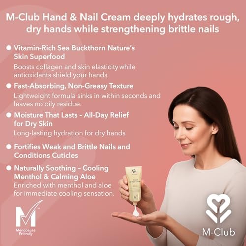 Hand Cream for Women, Nail Repair and Cuticle Cream, Fast Absorbing - Image 2