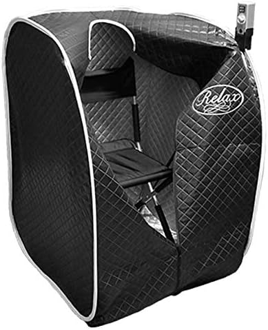 Relax Far Infrared Sauna with Black Tent Upgrade(Thicker Material and More Reflection)