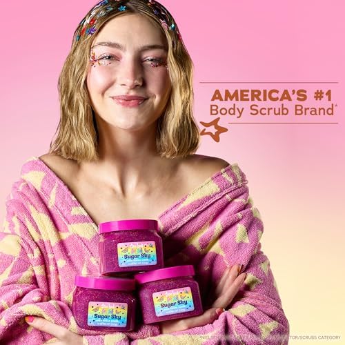 Lisa Frank x Tree Hut Sugar Sky Body Scrub, Exfoliating Sugar Scrub, 18 Oz - Image 4
