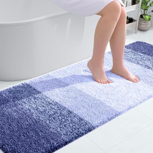OLANLY Bathroom Runner Rug 70x24, Extra Soft Absorbent Microfiber Bath Rugs by OLANLY