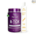 I Belli Capelli Ravenna Blond B-tox Hair Treatment Kit - 1kg/35.02 oz Hair B-tox + 300ml/10.1 fl.oz Anti-Residue Clarifying Shampoo for Longer Effect