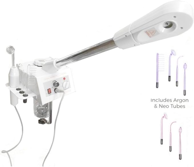 Multifunctional Facial Machine with High Frequency, Microdermabrasion, Galvanic and More