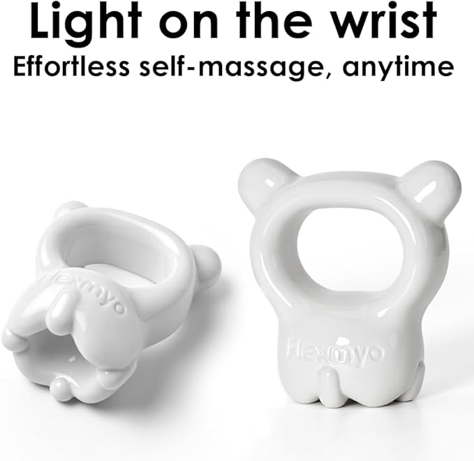 Ring Gua Sha Fascia Tool. Face & Body Massager – Non-Toxic Clay Ceramic, Durable & Easy Grip. Korean Beauty Gift/US Patented