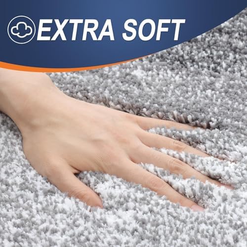 OLANLY Bathroom Runner Rug 47x17, Extra Soft Absorbent Microfiber Bath Rugs - Image 3