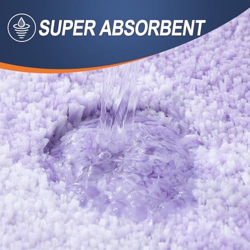OLANLY Bathroom Runner Rug 59x20, Extra Soft Absorbent Microfiber Bath Rugs - Image 4