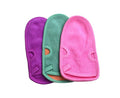 Erioctry 3PCS Reusable Bathing Shower Mittens Soft Back Rubbing Gloves Exfoliating Body Wash Massage Spa Mitt for Adult and Kids Family (Color Random)