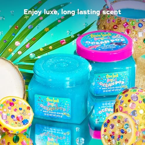 Lisa Frank x Tree Hut Ocean Pop Body Scrub, Exfoliating Sugar Scrub, 18 Oz - Image 2