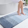 OLANLY Bathroom Runner Rug 59x24, Extra Soft Absorbent Microfiber Bath Rugs by OLANLY