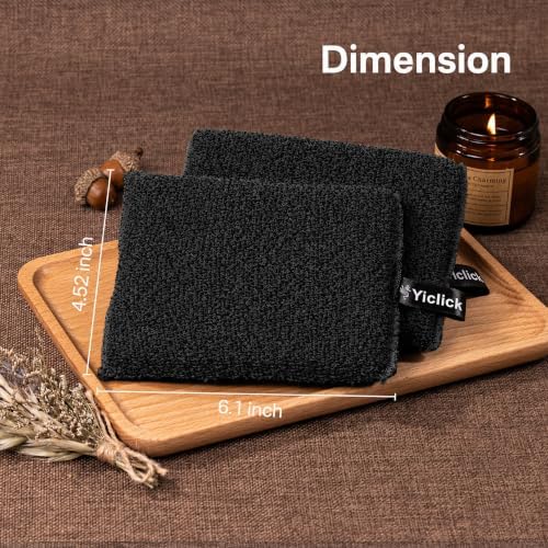 Exfoliating Body Scrubber (2 Pack), Body Scrubber Exfoliator, Exfoliating Sponge for Shower Bath, Shower Loofah Luffa Lufa with Handle for Men Women, Dead Skin Exfoliator for Body Scrub - Image 6