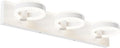 LED Bathroom Light Fixtures, 24inch White Vanity Lights, Modern 3 Light Acrylic Wall Sconces, 350° Rotatable Wall Lighting Fixture Over Mirror
