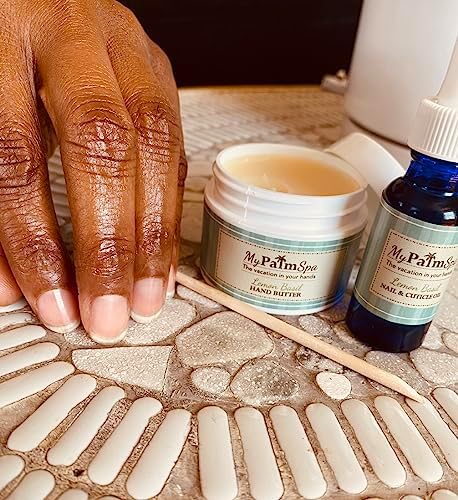 Butter By Keba My Palm Spa Luxury Hand Care Essentials Nail Cuticle Oil with Grapeseed and Essential oils - Image 2