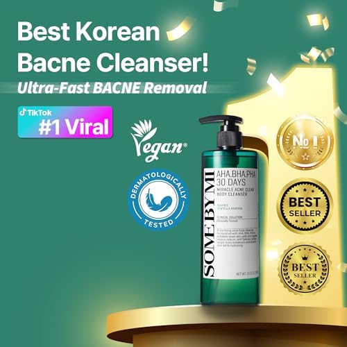SOME BY MI AHA BHA PHA 30 Days Miracle Acne Clear Body Cleanser (Body Wash Big size 26.46 oz- Pack of 1) - Image 4