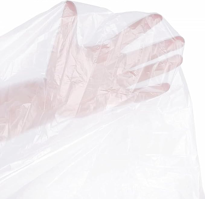 50 Pieces Disposable Plastic Sheeting, Sauna Blanket Liners Side Opening, Body Wrap Far Infrared Sauna Blanket for Beauty Salon Spa Sauna Room Body Therapy Home Use