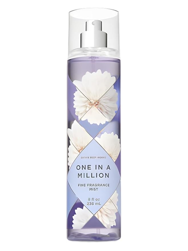 Bath and Body Works Fine Body Fragrance Mist 8 Fluid Ounce (One In A Million)