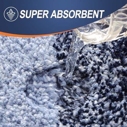 OLANLY Bathroom Runner Rug 40x24, Extra Soft Absorbent Microfiber Bath Rugs - Image 4