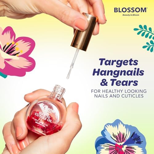 Blossom Cuticle Oil for Nails, Scented Nail Oil Cuticle Care, 0.92 fl. oz - Image 4