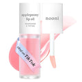 NOONI Korean Lip Oil - Applepeony | Long-Lasting, Moisturizing, Plumping, Revitalizing for Dry Lips, Waterproof, No Peel Off, Hydrating Lip Stain, Stocking Stuffers, Cute Stuff, 0.12 FL Oz