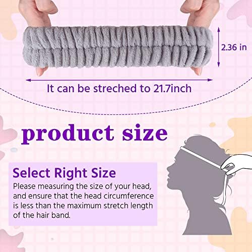 YGQQOY Spa Headband, Makeup Headband for Washing Face, - Image 2