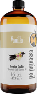 Natures-Star - Vanilla Essential Oil (Bulk 16oz) Therapeutic Grade for Aromatherapy, Diffuser, Soap Making, Candles