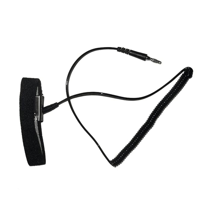 Wristband Strap for Dual User Ionic Detox Foot Bath Spa Cleanse System, Anti Static Adjustable Wrist Strap Wrist Bracelet Belt for Foot Bath Machine Accessory Replacement 2PCS (A Plug Wristband)