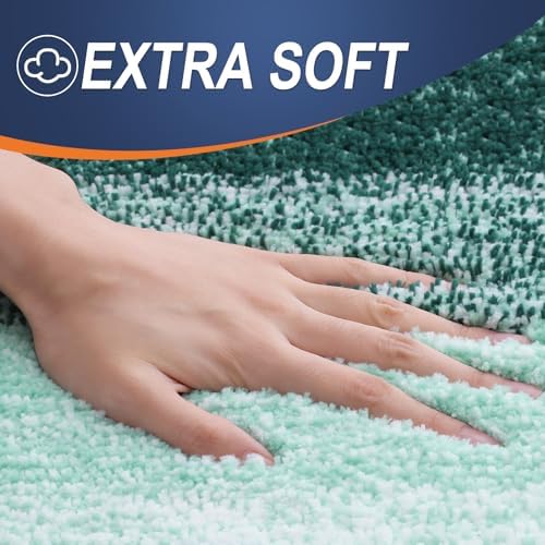 OLANLY Bathroom Rugs Mat 34x21, Extra Soft Absorbent Microfiber Bath Rugs - Image 3