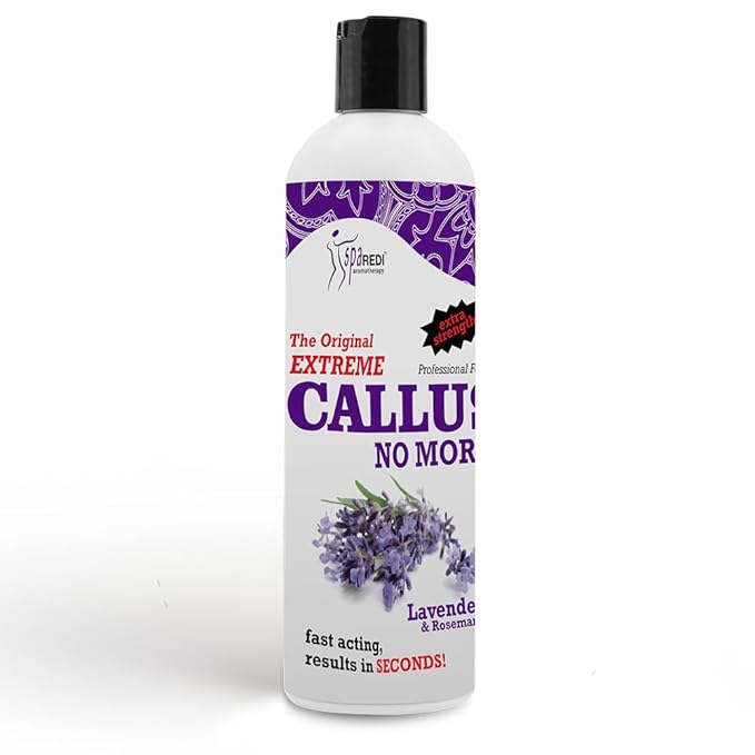 SPA REDI Callus Remover - Professional-Grade Callus Dissolving Treatment - Stop Scraping. Start Dissolving. Chemically Dissolve Toughest Buildup for a Dramatic 'Wow' Transformation 12 Oz